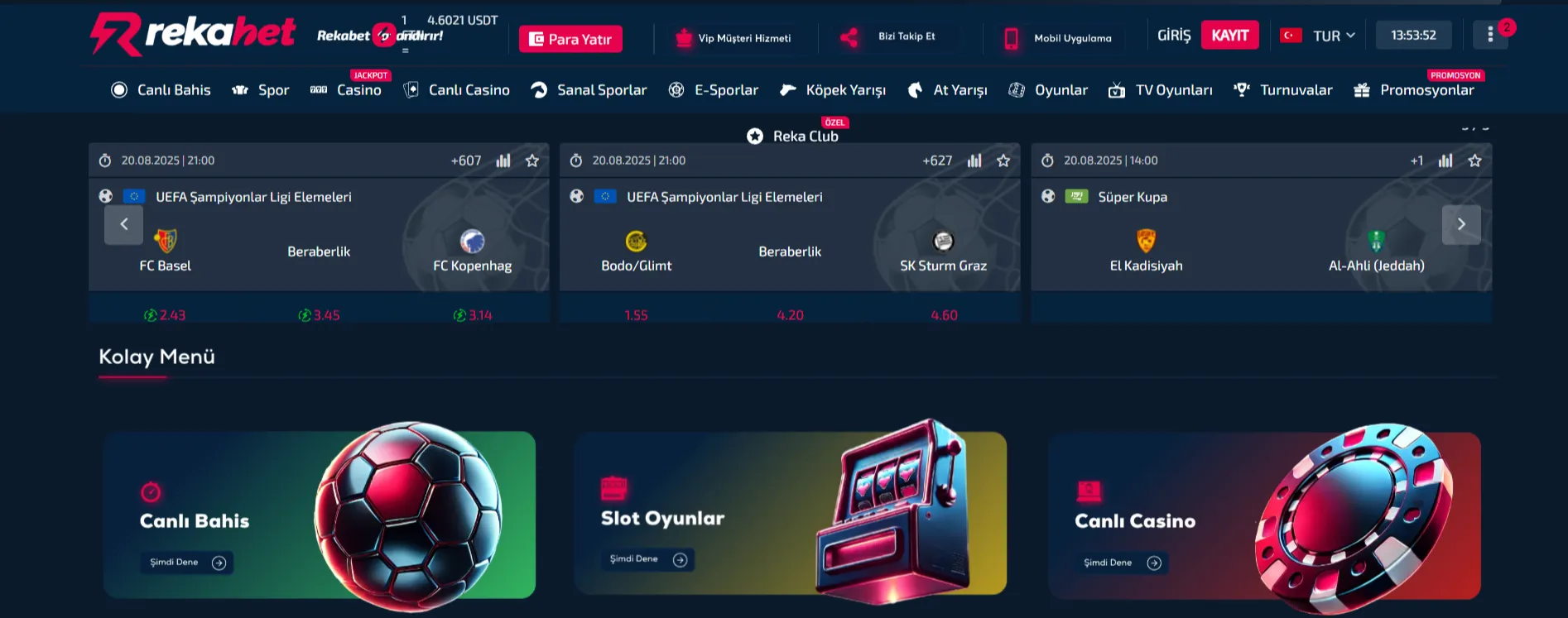 Deneme bonusu veren siteler 2025