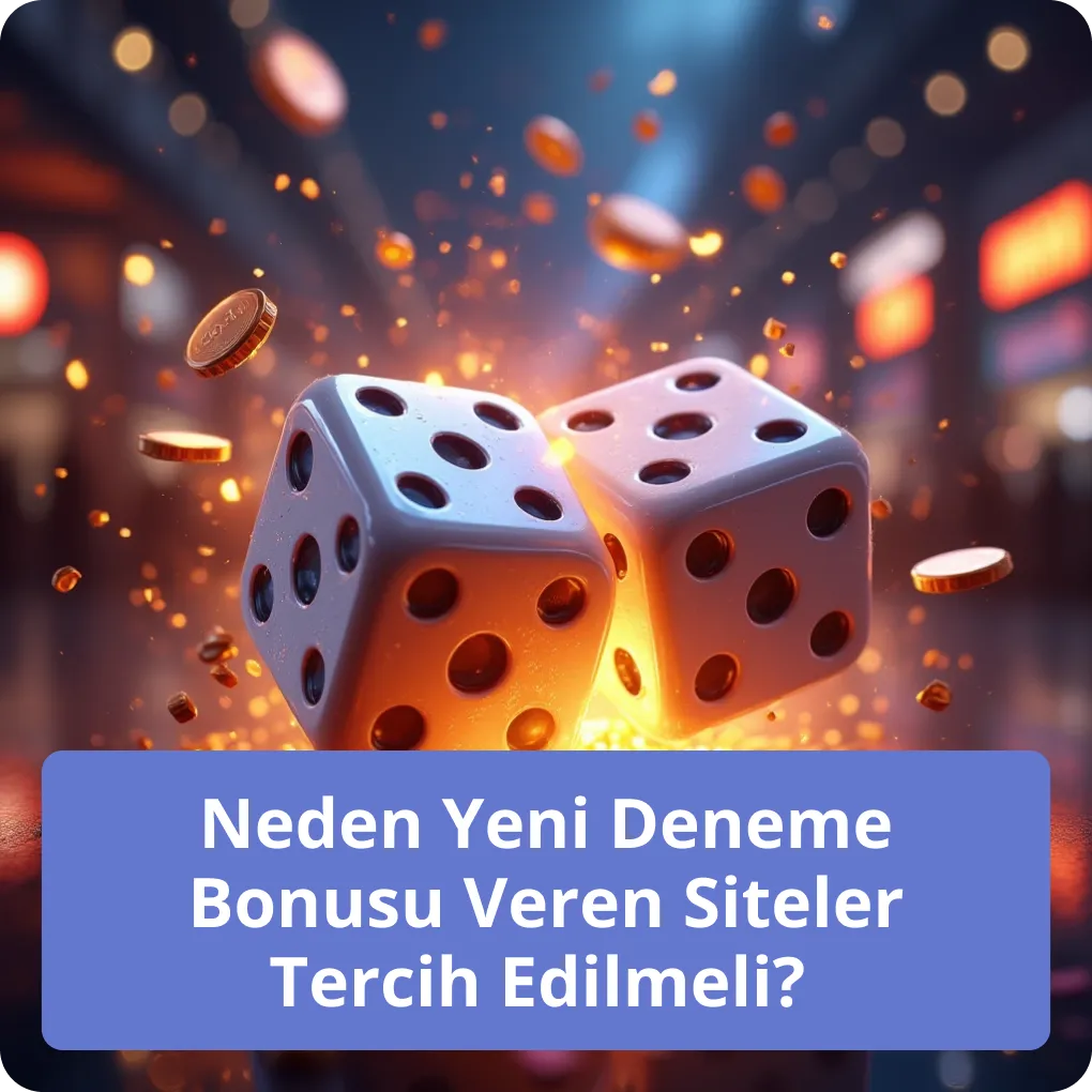 Neden Yeni Deneme Bonusu Veren Siteler Tercih Edilmeli?